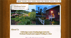 Desktop Screenshot of friedmanfarms.com
